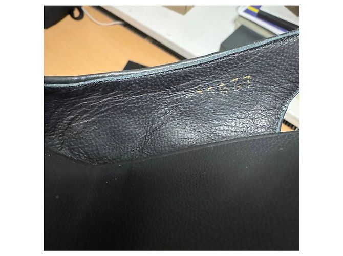 Chanel schwarze Textil Slingbacks Größe 39,5 gebraucht - Ansicht 7