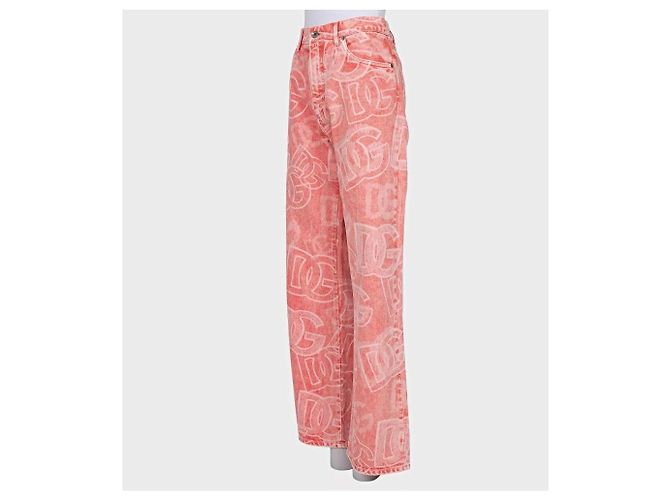 Jeans rosas estampados Dolce & Gabbana IT46 | XL de segunda mano - vista 2