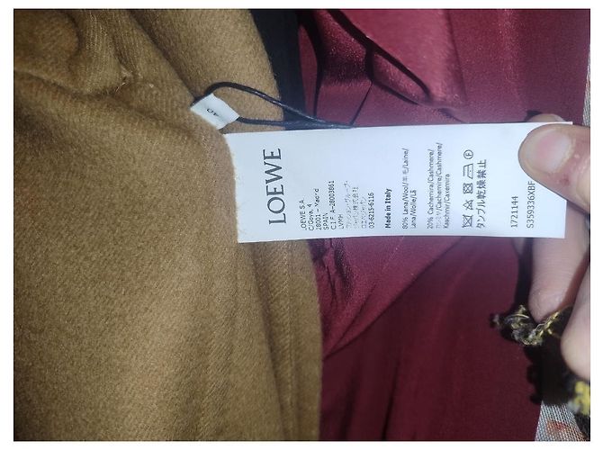 Abrigo Wrap de Lana y Cachemira Loewe - IT 40 / S Pre-owned - vista 6
