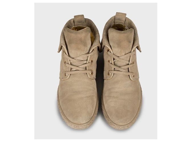 Botines de ante beige Empreinte Louis Vuitton - 38 de segunda mano - vista 2