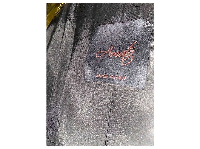 Autre Marque Abrigo Lujo Amato Marrón - Talla S/IT 40 de segunda mano - vista 7