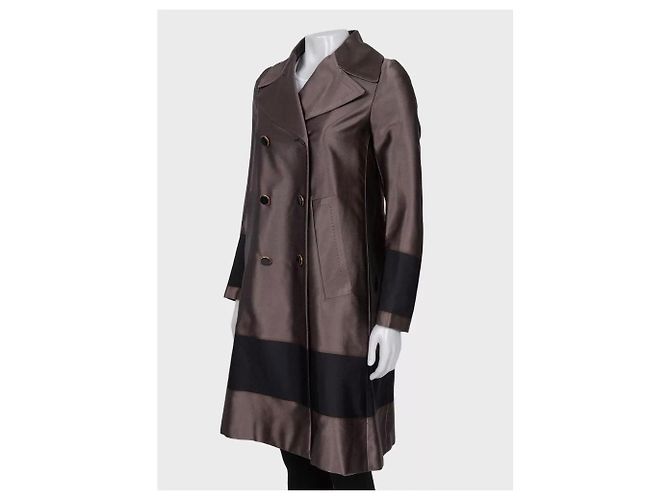 Abrigo A-Line de Doble Botón Gucci - IT 40 / S De Segunda Mano - vista 2