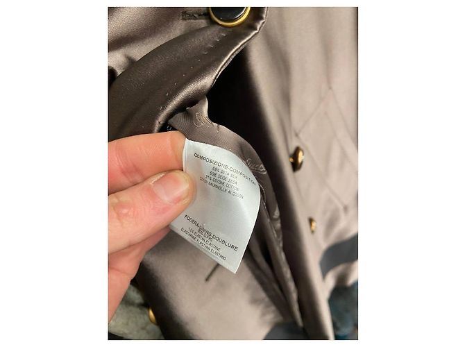 Abrigo A-Line de Doble Botón Gucci - IT 40 / S De Segunda Mano - vista 5