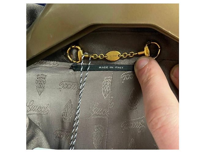 Abrigo A-Line de Doble Botón Gucci - IT 40 / S De Segunda Mano - vista 6