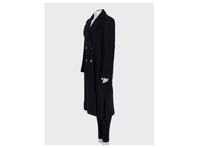 Manteau en Laine Noir Khaite - US 4 / S D'occasion - vue 2