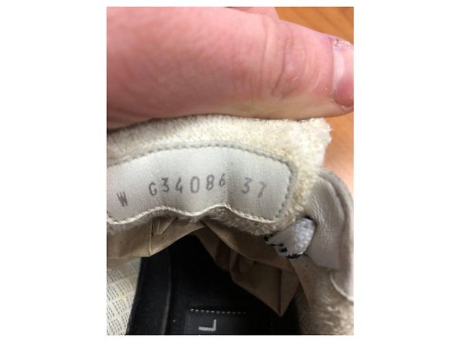 Weiße Textilsneaker von Chanel - Größe 37 Gebraucht - Ansicht 6