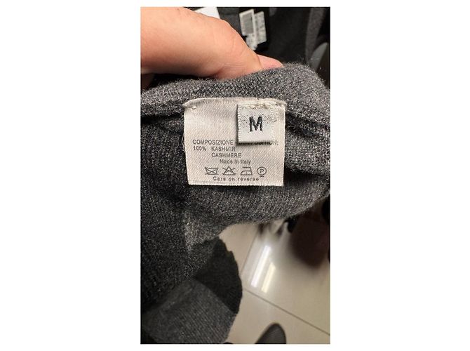 Saint Laurent Multicolor Cashmere Kleid, Größe M, Gebraucht - Ansicht 5