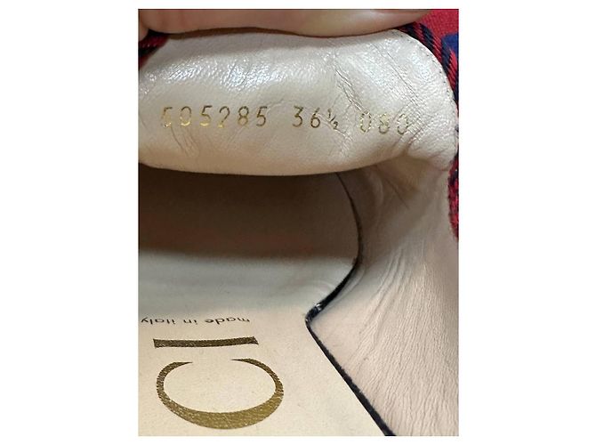 Gucci Damen Mules aus schwarzem Samt mit verziertem Bogen Größe 36,5. Vorbesitz - Ansicht 9