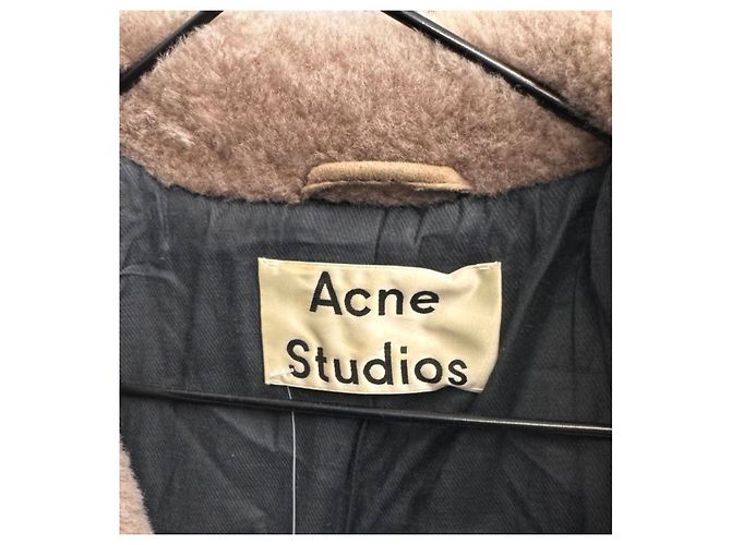 Acne Studios Brown Shearling Jacket - Size EU36 / S Pre-owned - view 5
