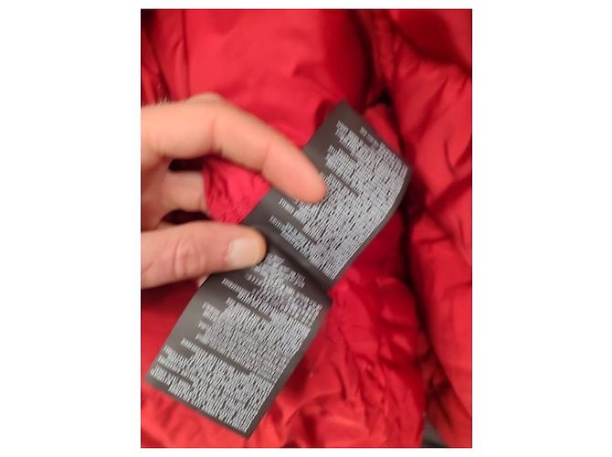 Prada Red Fitted Down Jacket Winter Coat Sz 38/XS Pre-owned - view 10