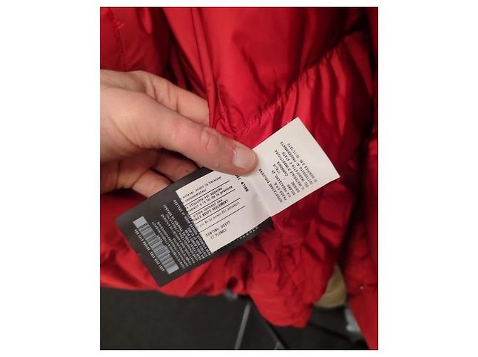 Prada Red Fitted Down Jacket Winter Coat Sz 38/XS Pre-owned - view 7