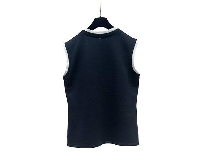 Top de pasarela 2021 CHANEL No.5 en estampado Talla 36 Pre-owned - vista 2