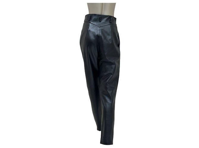 Lederhosen Alberta Ferretti - Größe 40 Gebraucht - Ansicht 3