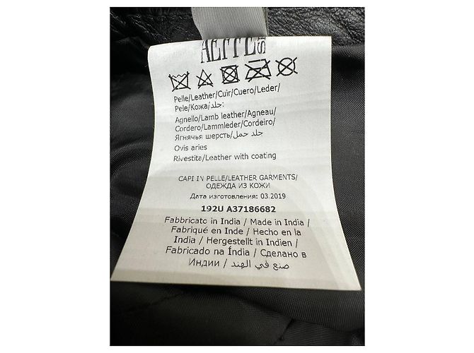 Lederhosen Alberta Ferretti - Größe 40 Gebraucht - Ansicht 5