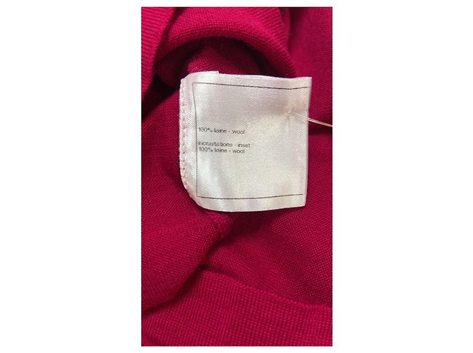 Chanel Vintage 2013 Rotemblem-Pullover-Tunika Kleid Größe 44-46 Gebraucht - Ansicht 5