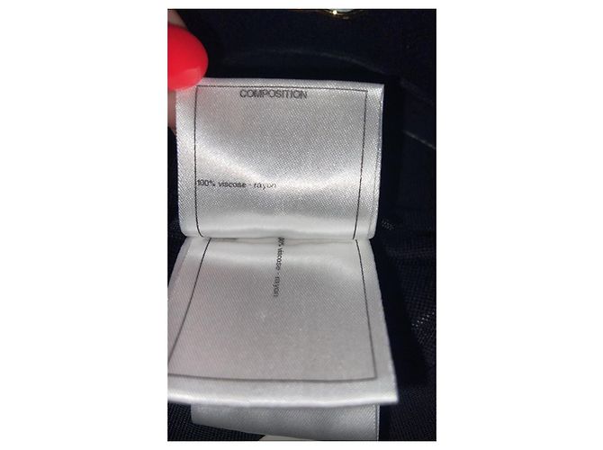 Schwarzes Strick-Midi-Kleid von Chanel Größe 38 Gebraucht - Ansicht 5