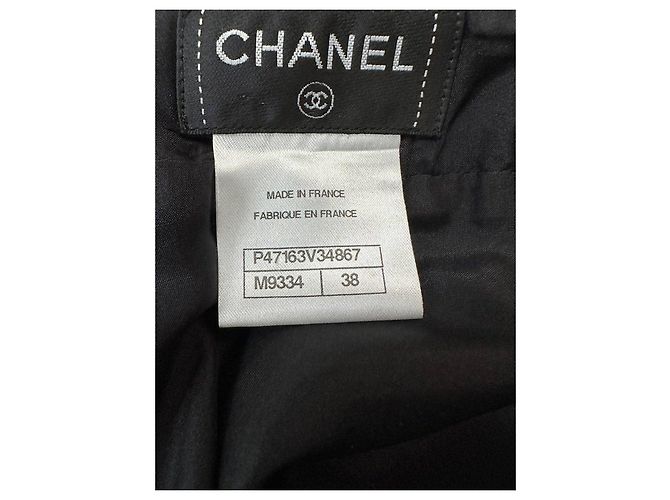 Timeless Falda Mini Chanel con adornos de cristal Talla 38 Pre-owned - vista 4