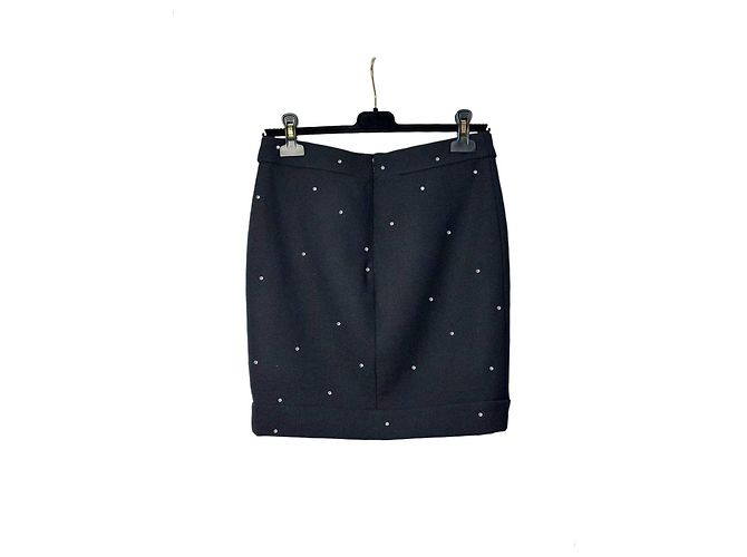Timeless Falda Mini Chanel con adornos de cristal Talla 38 Pre-owned - vista 8