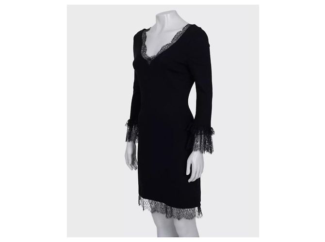 Schwarzes Spitzenkleid von Dolce & Gabbana - IT44 / L Gebraucht - Ansicht 2