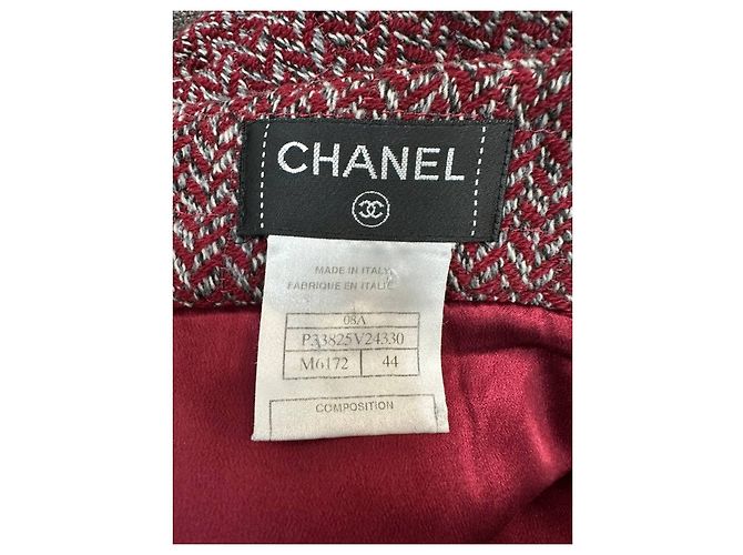 Timeless Falda de lana de tweed Chanel Talla 44 De segunda mano - vista 3
