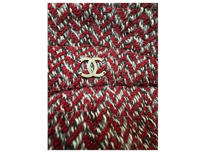 Timeless Falda de lana de tweed Chanel Talla 44 De segunda mano - vista 5