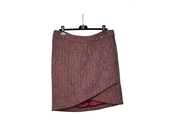 Timeless Falda de lana de tweed Chanel Talla 44 De segunda mano - vista 6