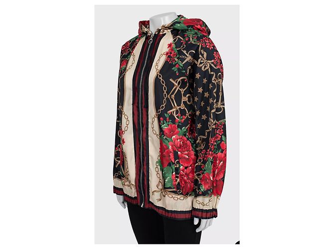 Chaqueta ajustada de flores para mujer Gucci Talla S Usada - vista 2