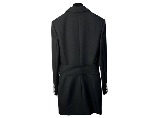 Blazer nero impreziosito da cristalli Alexandre Vauthier Bress Taglia 40 usato - vista 5