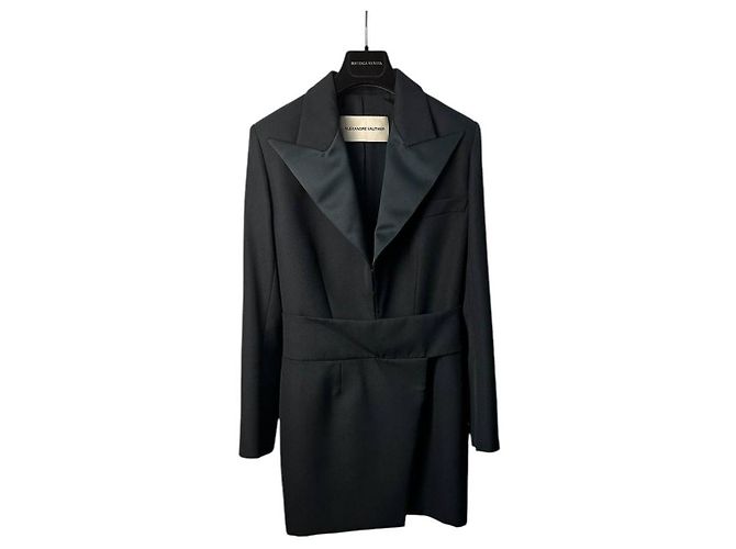Blazer nero impreziosito da cristalli Alexandre Vauthier Bress Taglia 40 usato - vista 6