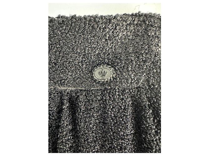 Timeless Chanel Tweed bestickter Rock Größe 36 Gebraucht - Ansicht 3
