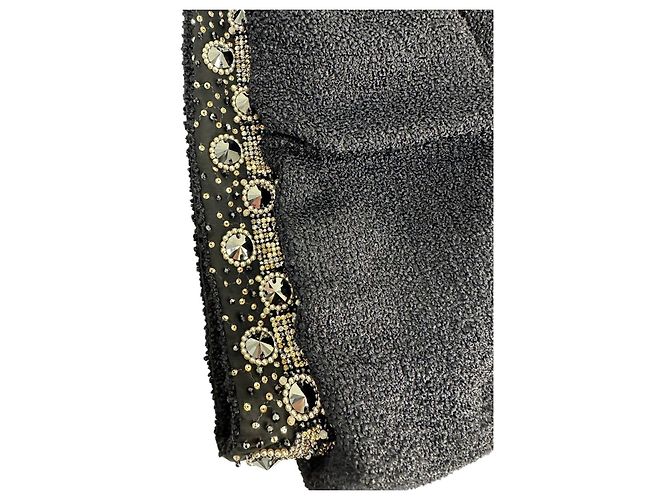 Timeless Chanel Tweed bestickter Rock Größe 36 Gebraucht - Ansicht 6