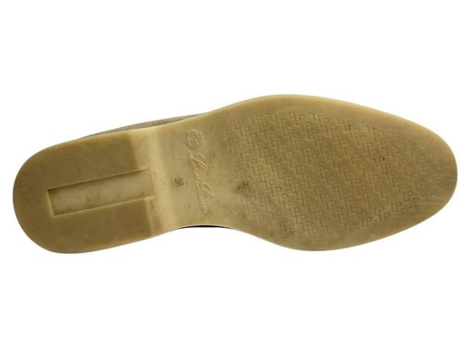 Beige Wildleder Slipper Loro Piana Größe 38 Gebraucht - Ansicht 5