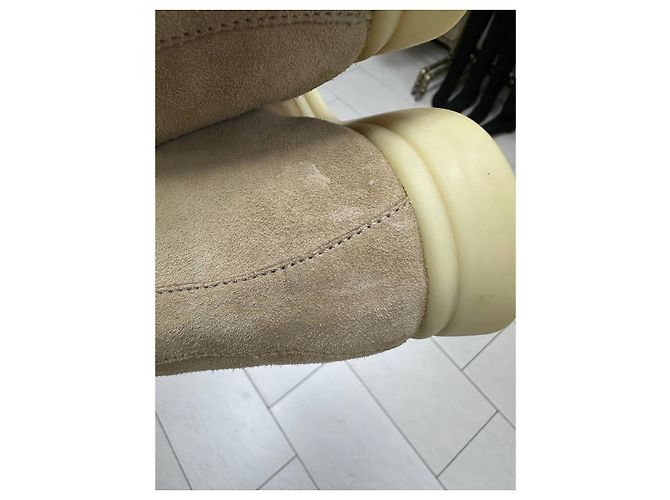 Beige Wildleder Slipper Loro Piana Größe 38 Gebraucht - Ansicht 6