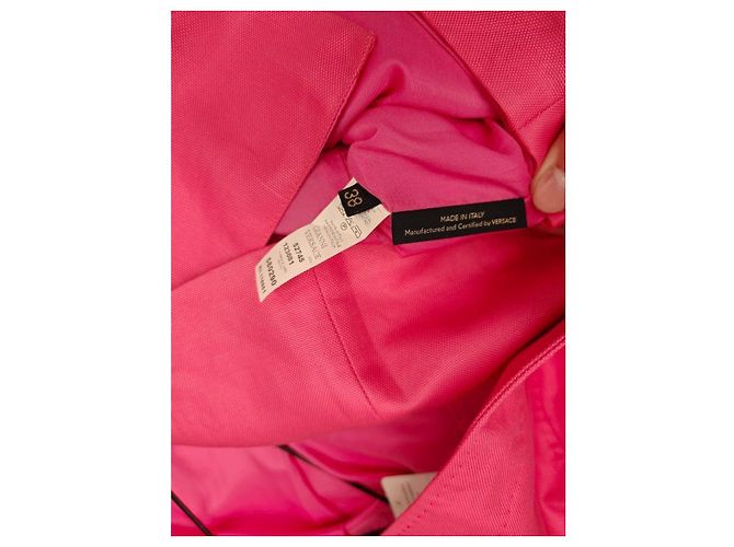 Conjunto de falda de algodón rosa Versace - Talla S De segunda mano - vista 7