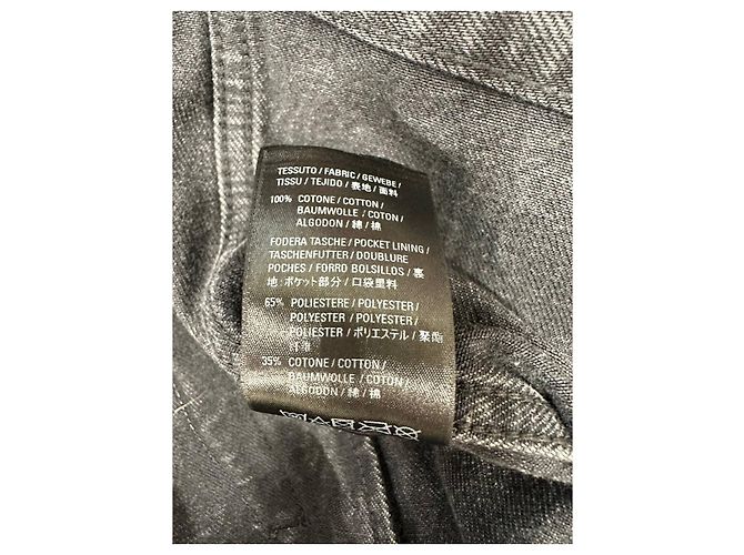 Graue Denim-Jacke von Balenciaga - Damen Größe 34 Gebraucht - Ansicht 6