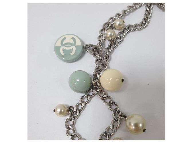 Set di gioielli pastello Chanel composto da collana e bracciale - vista 11