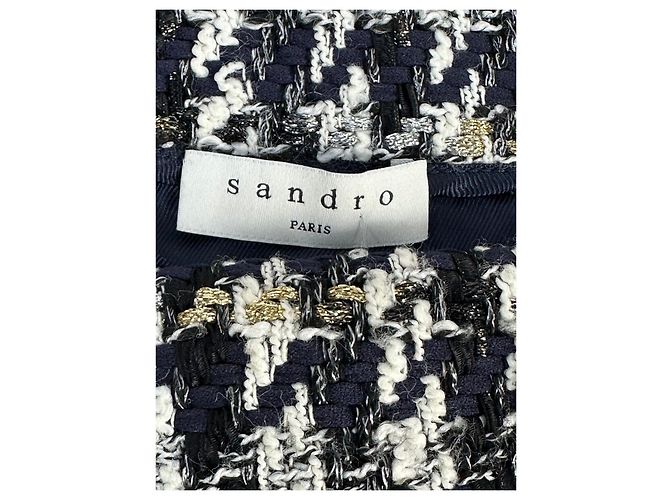 Sandro Rock mit dekorativen Hahnentrittmustern Größe 1 gebraucht - Ansicht 5