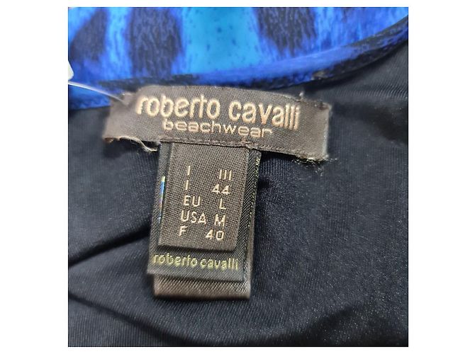 Roberto Cavalli Ein-Schulter Tierdruck Badeanzug M/L gebraucht - Ansicht 5