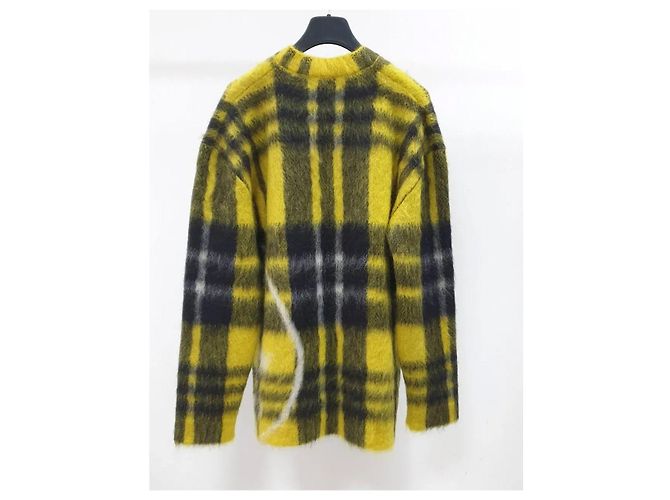 Christian Dior 2022 Karomuster Mohair-Pullover - Größe 36 - Gebraucht - Ansicht 3