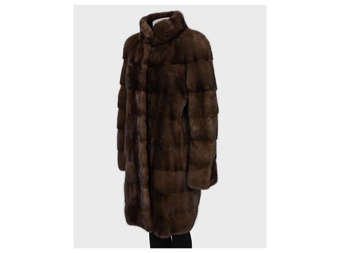 Abrigo Manzari Marrón Talla 46/XXL De Segunda Mano - vista 2