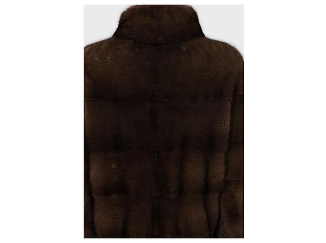 Abrigo Manzari Marrón Talla 46/XXL De Segunda Mano - vista 5