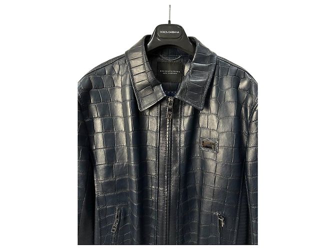 Gebrauchte Navy-Jacke von Dolce & Gabbana Alta Sartoria - Ansicht 6