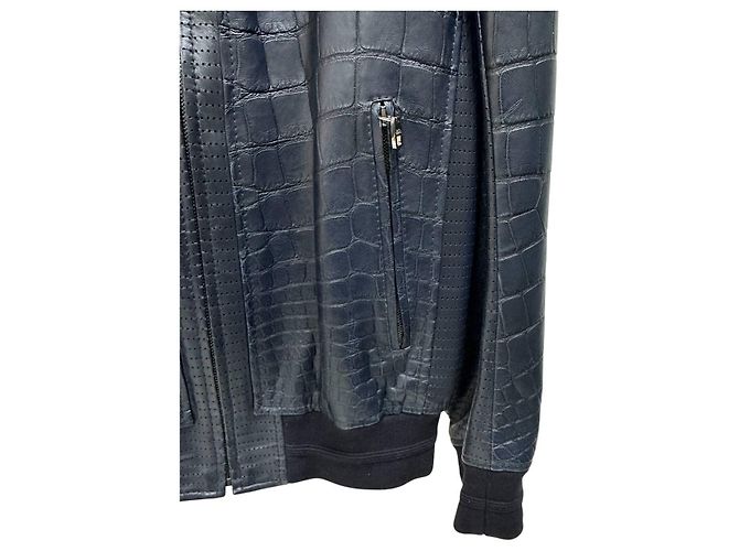 Gebrauchte Navy-Jacke von Dolce & Gabbana Alta Sartoria - Ansicht 8