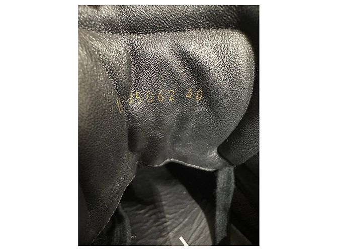 Baskets en nylon avec logo CC entrelacé de Chanel - Taille 40 - D'occasion - vue 6
