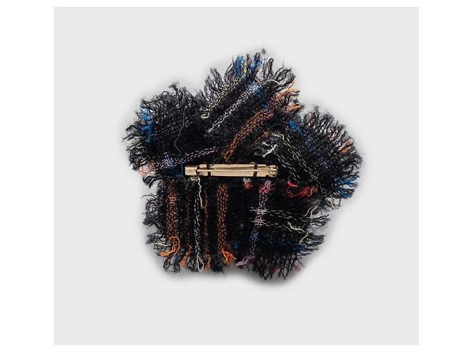 Timeless Spilla multicolore a bordo grezzo Chanel Autunno 2013 RTW usata - vista 2