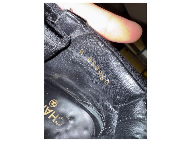 Botas de textil con cadena Chanel París-Salzburgo - Talla 36,5 Usadas - vista 6
