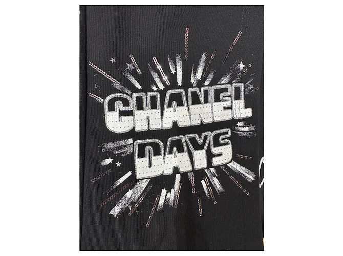 Falda con símbolos de logo Chanel 2021 - Talla 38 Usada - vista 4