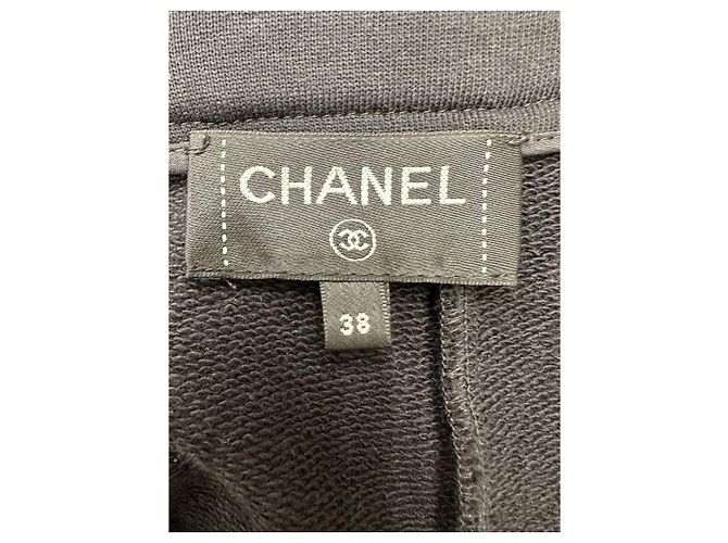 Falda con símbolos de logo Chanel 2021 - Talla 38 Usada - vista 5