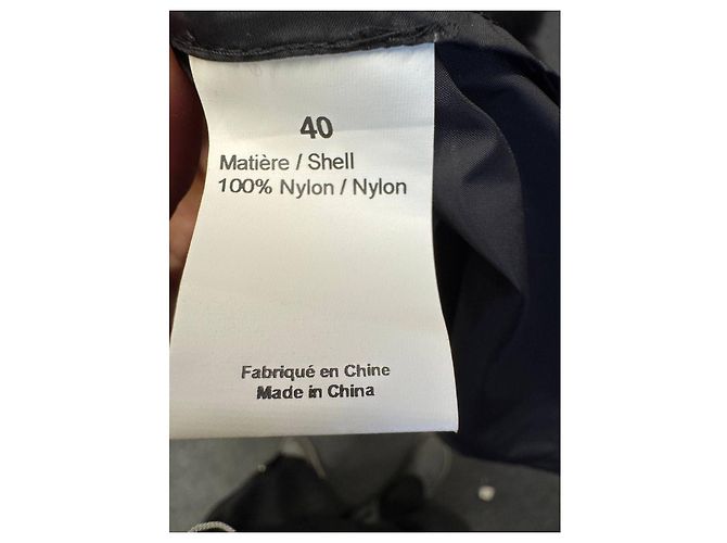 Abrigo trench negro texturizado con cinturón Sonia Rykiel Talla 40/L Usado - vista 5
