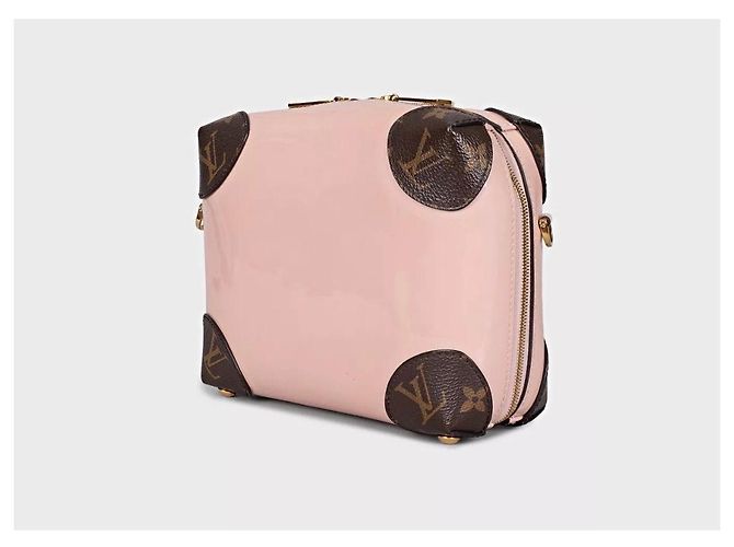 Borsa in tela e pelle rosa Miroir Venice Louis Vuitton usata - vista 2